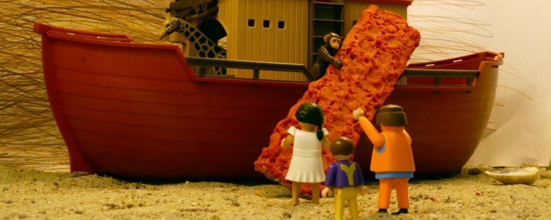 Das Foto zeigt eine Szene aus "Die zweite Arche". 