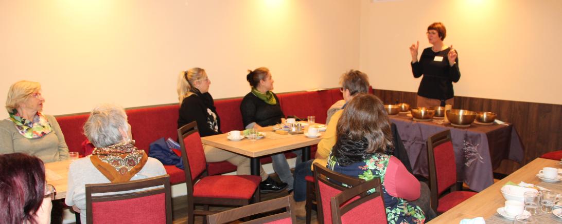 Frühstück mit Klangschalen