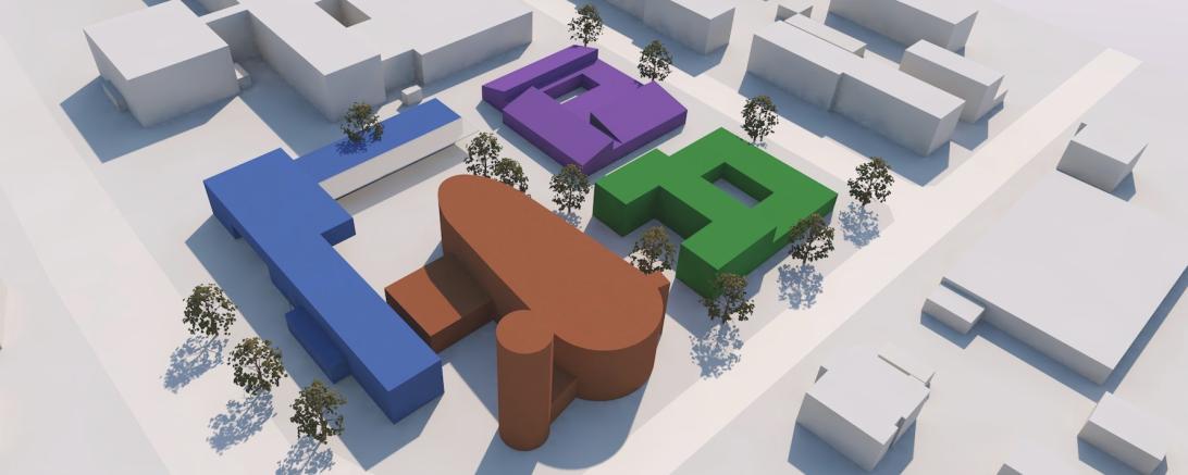 Computergrafik Areal St. Josef