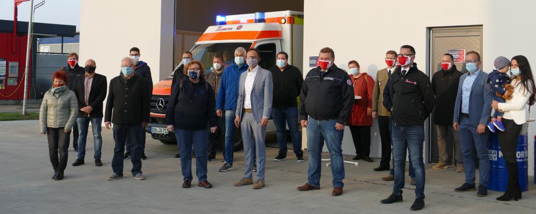 Am vergangenen Donnerstag wurde der neue Rettungsdienststellplatz im Stadelmüllerweg in Wemding in Betrieb genommen. 