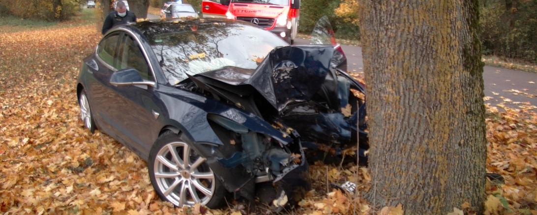 Zwischen Heroldingen und Bühl ereignete sich ein schwerer Verkehrsunfall. 