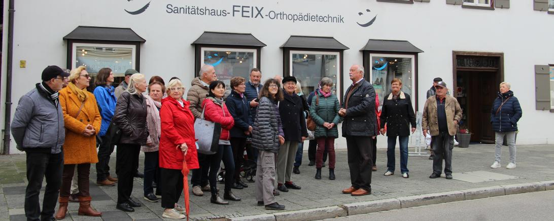 Der Altstadtspaziergang mit Alt-Oberbürgermeister Hermann Faul