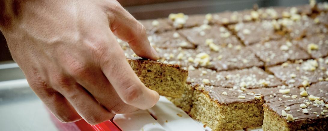 Das Bild zeigt einen Kuchen