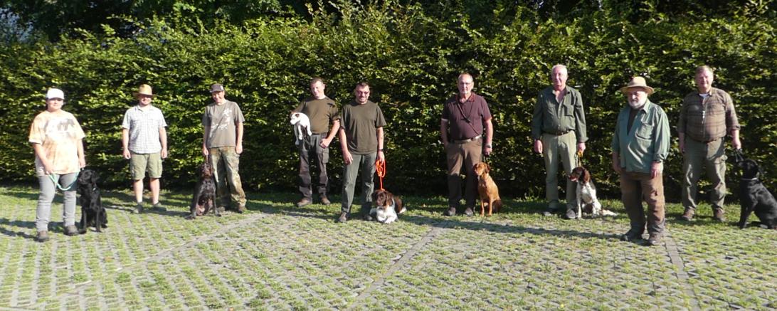 Brauchbarkeitsprüfung von Jagdhunden im Jagdverband Donauwörth 2020