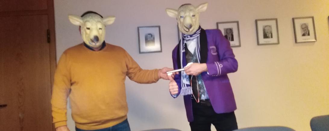 Schlüsselübergabe des Rathauses