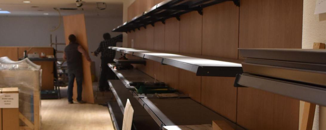 Umbauarbeiten im Donauwörther Stadtladen