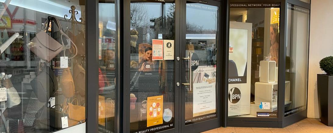 Geschlossene Parfümerie