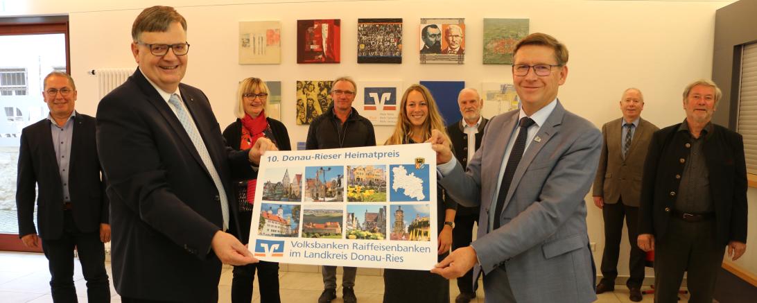 Paul W. Ritter, Stefan Rößle und Juroren für Donau-Rieser Heimatpreis