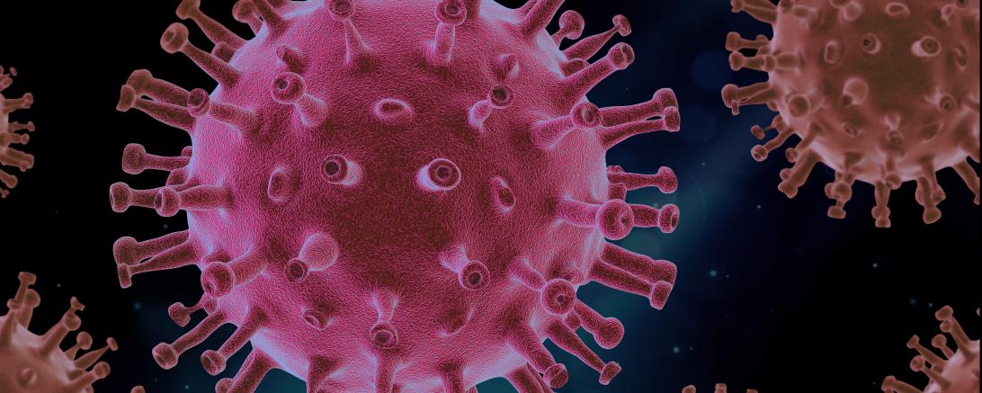 Grafik des Coronavirus