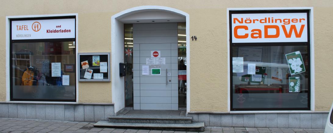 Das Bild zeigt das Gebäude der Tafel.