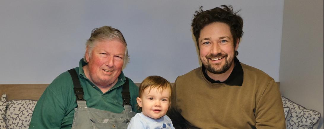 Das Bild zeigt den Geburtstag von Jubilar Biwi Drexler.