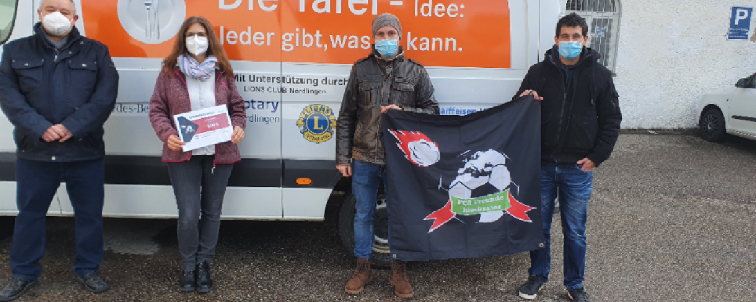 Auf dem Bild zu sehen (von links nach rechts): Martin Schröppl, Susanne Vogel, Tobias Rathsam und Tobias Pfeifer. 