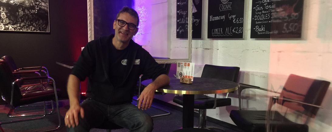 Das Bild zeigt Michael Wanke, Besitzer des Starclub.