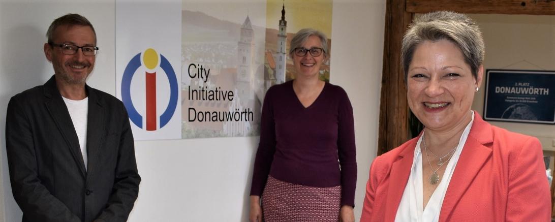 Auf dem Bild zu sehen (von links): Markus Sommer, Christiane Kickum und Birgit Rößle. 