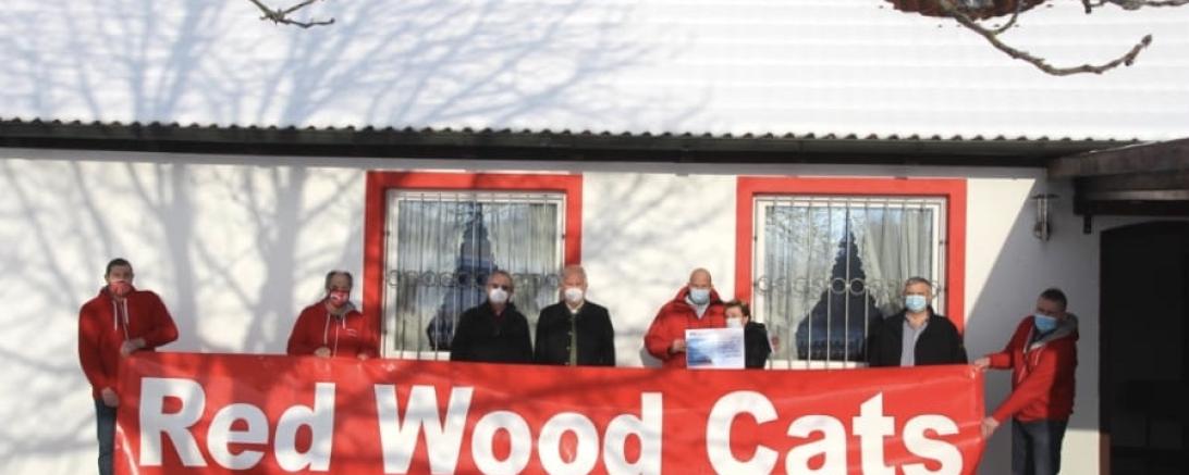 Das Bild zeigt von links: Klaus Berger, Erhard Witt, Gerhard Bierweiler, Friedrich Hertle, Enrico Wahl, Diana Wahl, Isidor Auernhammer und Joachim Meininger