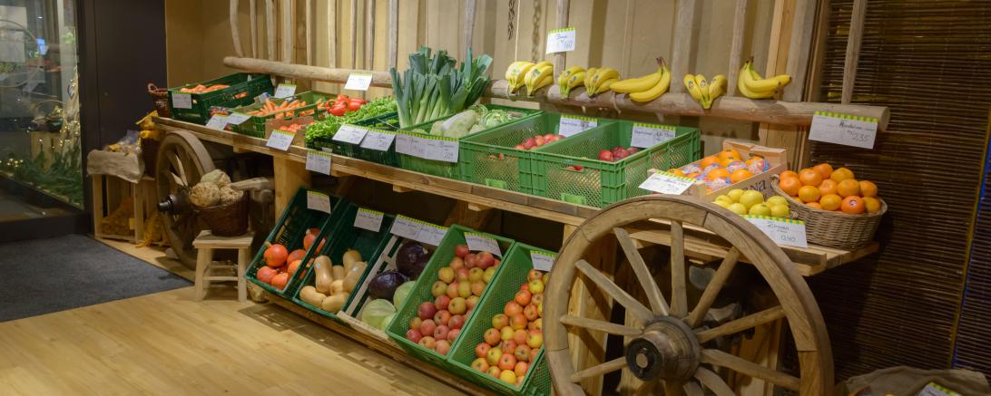 Das Bild zeigt die Produkte im Stadtladen Donauwörth.