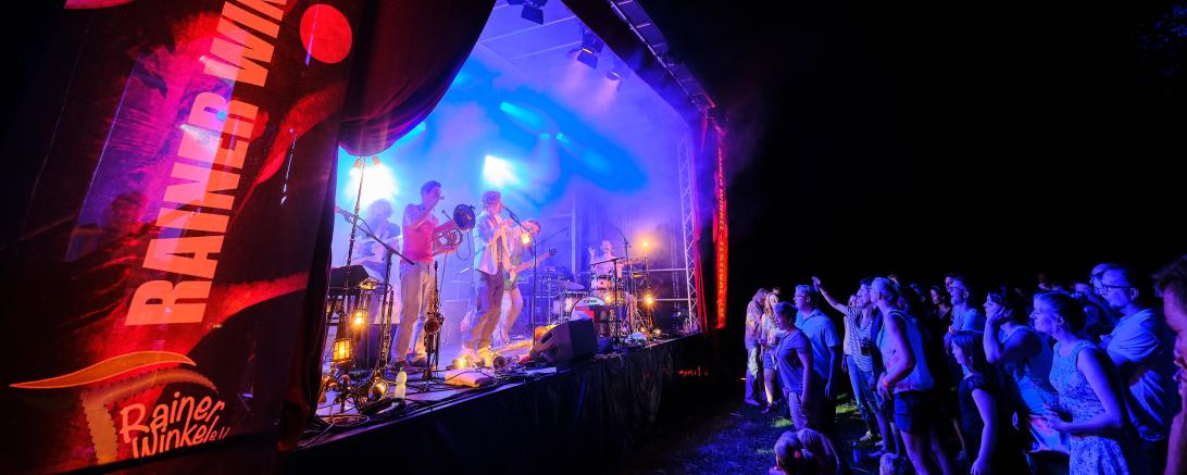 Blick auf die Bühne 