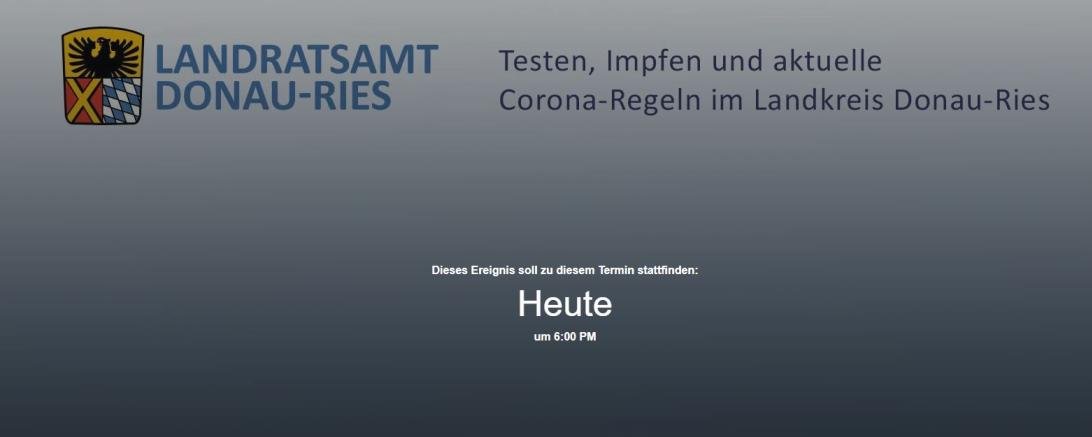 Impfen Livestream