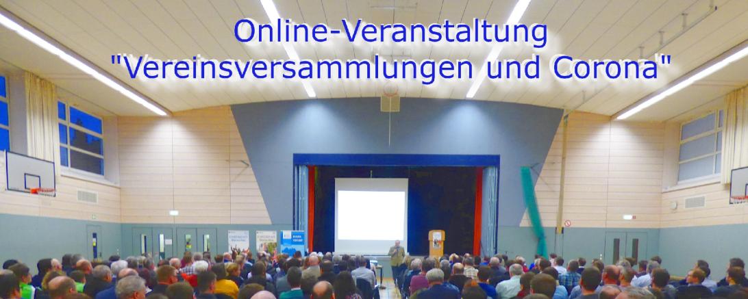 Rechtsanwalt Didyk referierte bereits live für unsere Vereine, nun wird er das aktuelle Thema Vereinsversammlungen in Zeiten von Corona in einer Online-Veranstaltung aufgreifen. 
