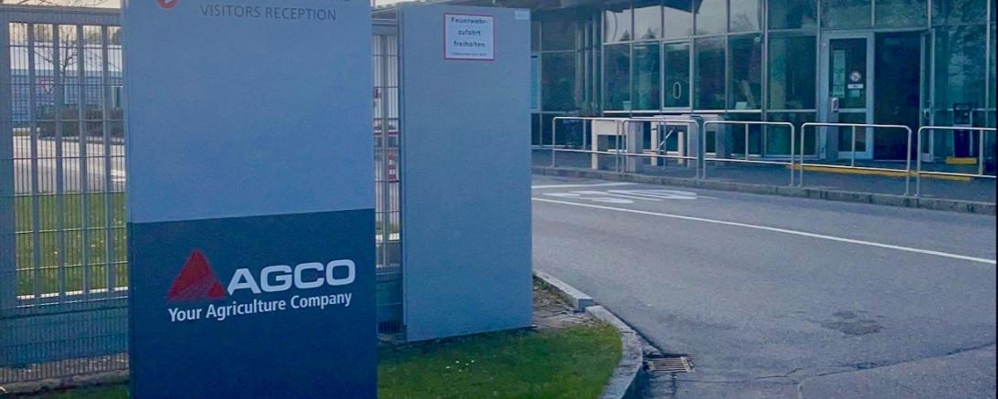 Das Agco Fendt Werk in Asbach-Bäumenheim. 