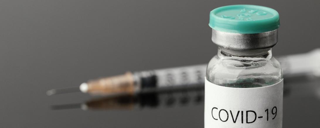 Das Bild zeigt die neu entwickelte Corona Impfung.