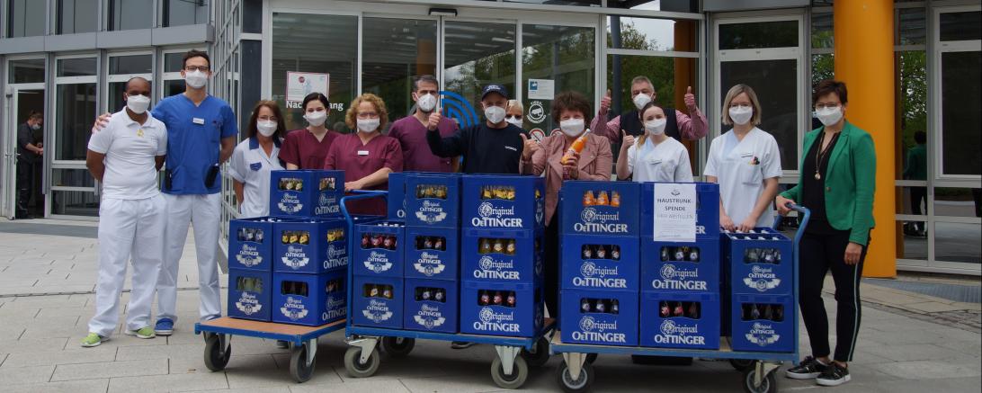 Spendenübergabe Oettinger