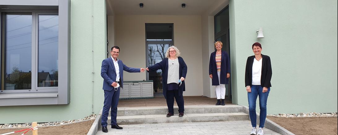 Schlüsselübergabe für die Offene Ganztagesschule Riedlingen 