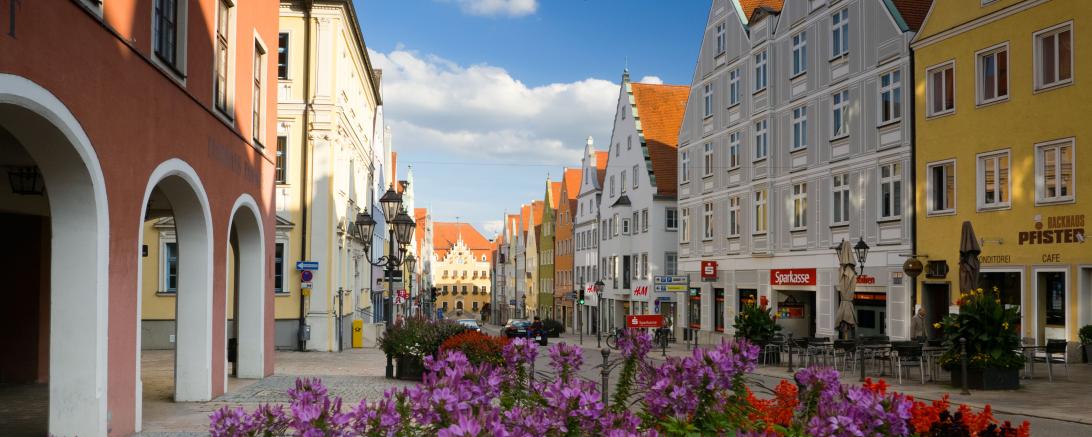 Die Donauwörther Reichsstraße 