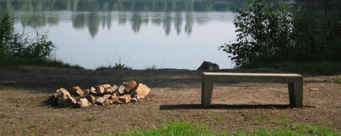 Natur-Idylle auf dem Jugendzeltplatz in Tapfheim.
