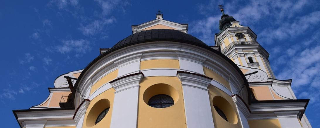 Die Heilig-Kreuz-Kirche in Donauwörth. 