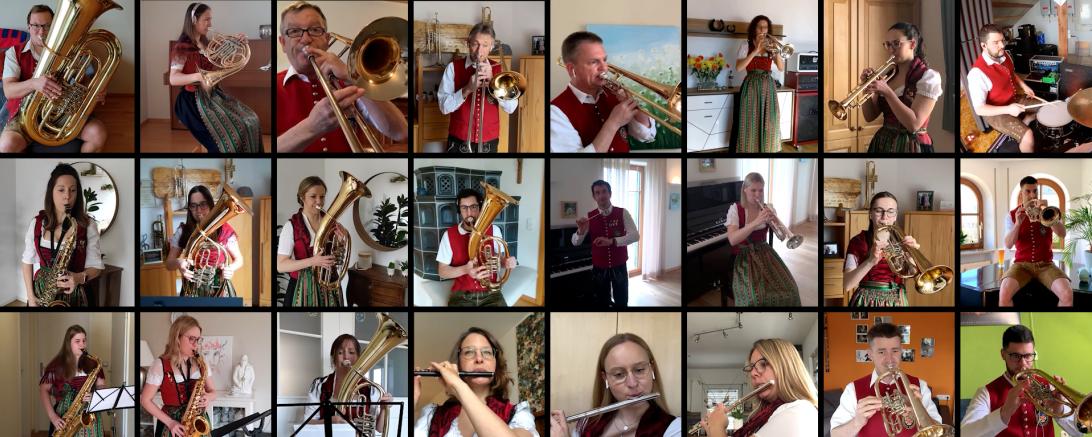 Das Bild zeigt das Musikvideo zur Fuchsgraben Polka