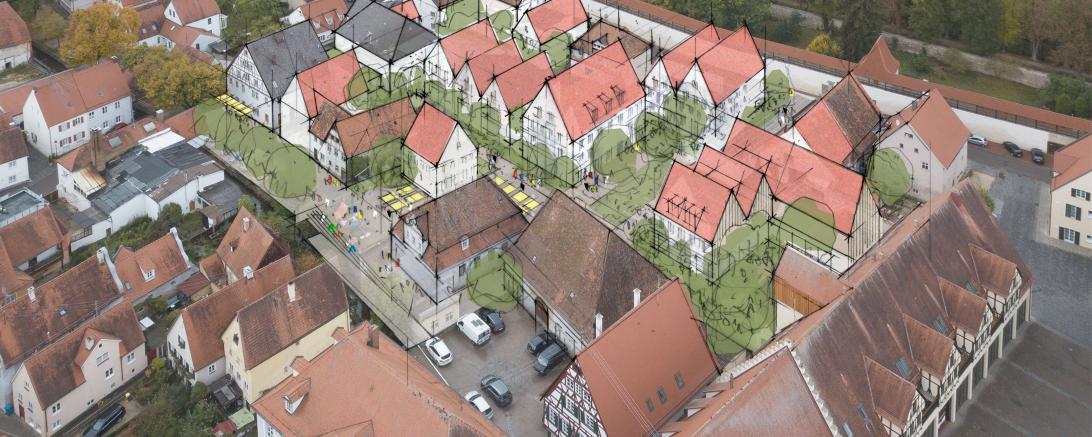 So könnte das Eger-Viertel aussehen. 