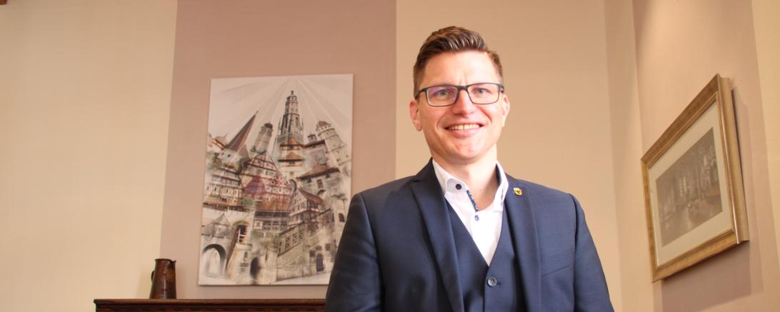 Oberbürgermeister David Wittner. 