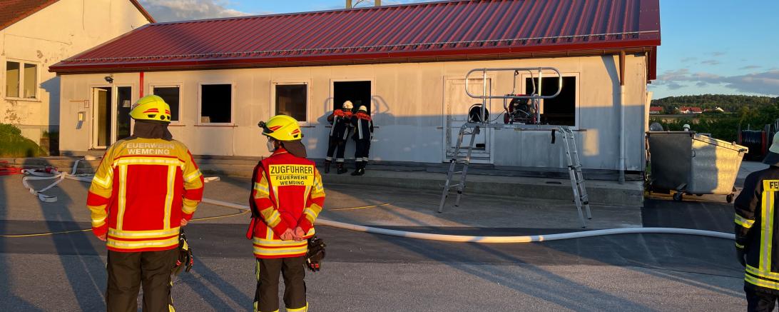 Feuerwehreinsatz in Gosheim 