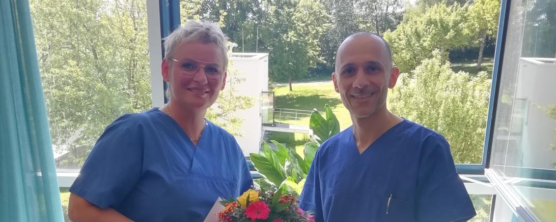 Dr. med. Barbara Broers, Chefarzt Kiriakos Savvidis