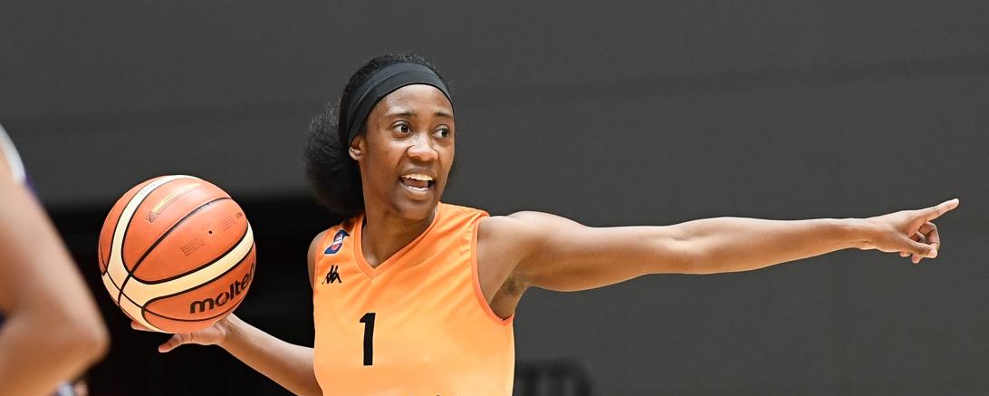 Sie wird in der kommenden Saison die Richtung des EIGNER Angels-Teams bestimmen: Spielmacherin Asha Thomas aus Kalifornien