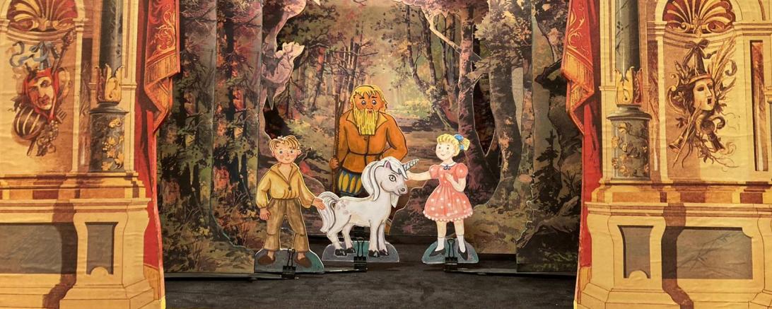 Papiertheater Das Silberne Einhorn