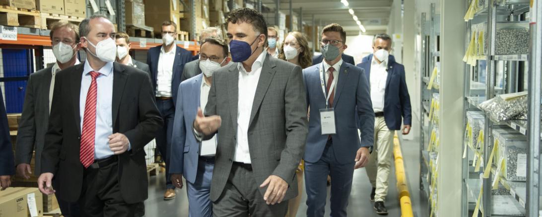 Betriebsführung durch Varta Nördlingen