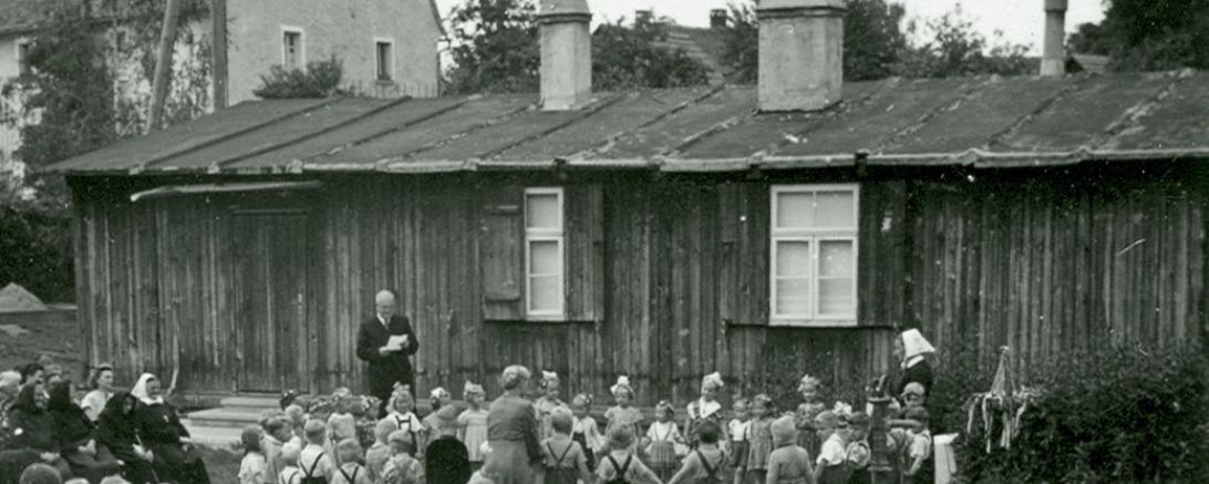 Der ursprüngliche gemeindliche Kindergarten.
