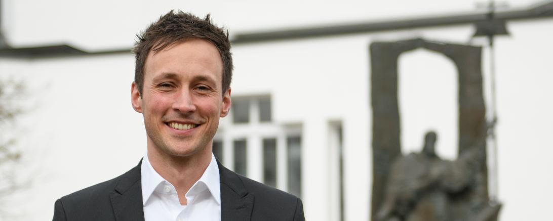 Pastoralpraktikant Roland Kiechle. 