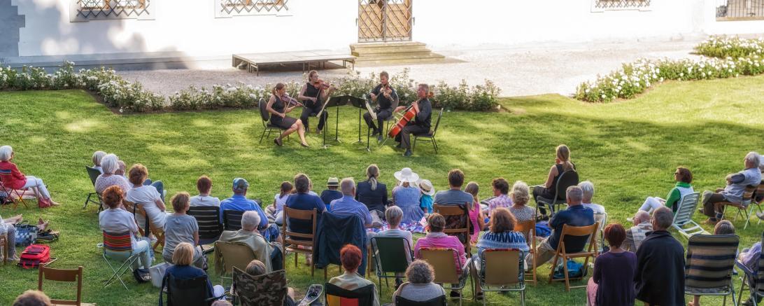 Open-Air am Schloss Residenzschloss Oettingen. 