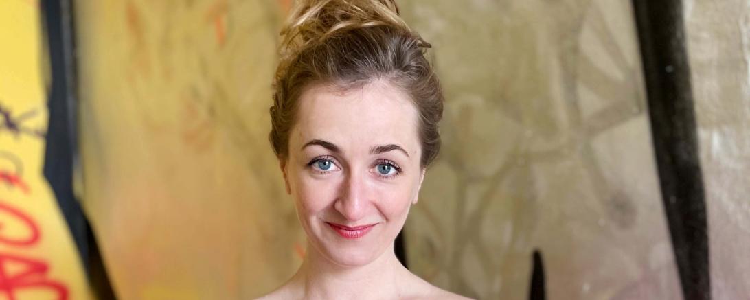 Stadtschreiberin Stephanie Quitterer nimmt in Nördlingen zahlreiche Termine wahr. 