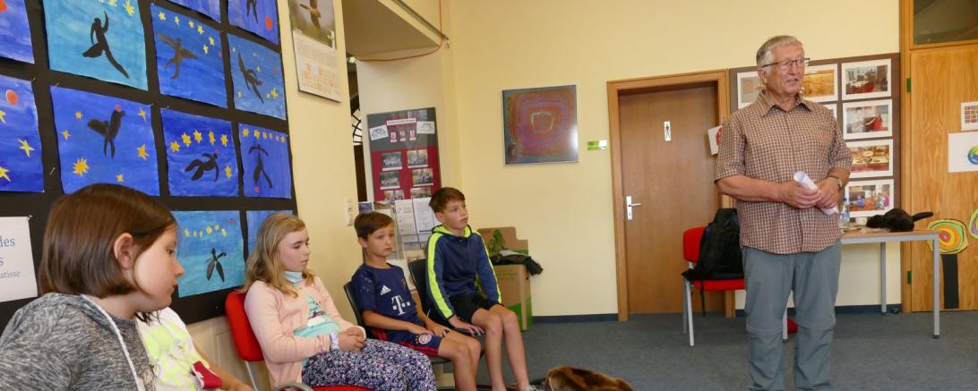 Beim Besuch konnten die Kinder so einiges über Nagetiere erfahren. 