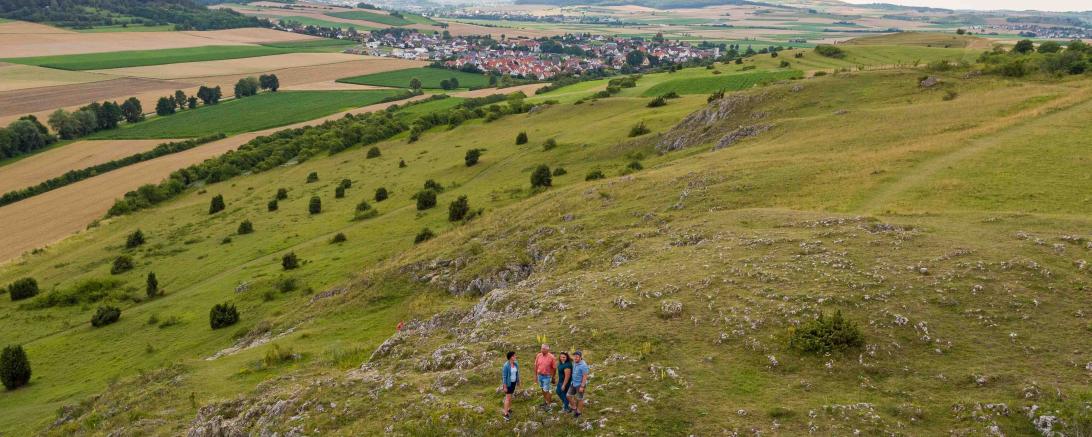 Nationaler Geopark Ries von oben