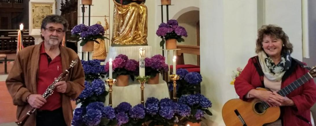 Ein Foto vom vergangenen Kirchenkonzert Ende Mai 2021 in Rain am Lech. 