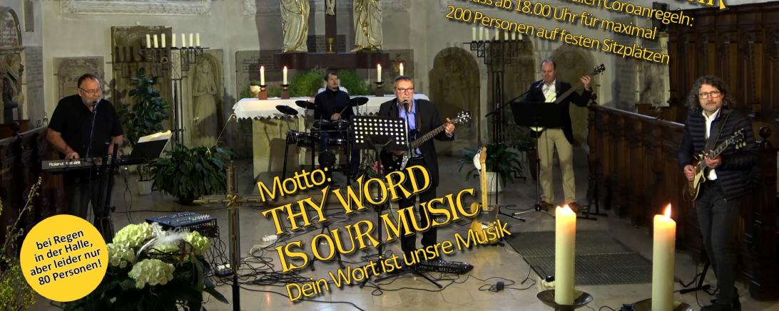 Die ökumenische Pfarrersband "Gut Drauf". 