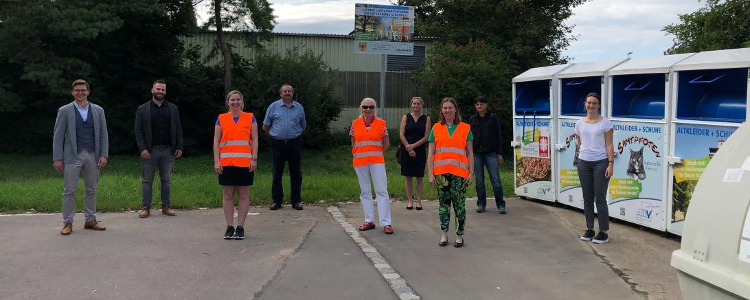 Das Bild zeigt die Nördlinger Containerpaten
