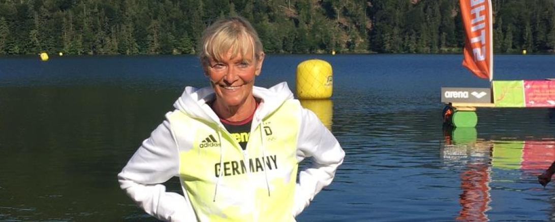 Masters-Schwimmerin Claudia Koch 