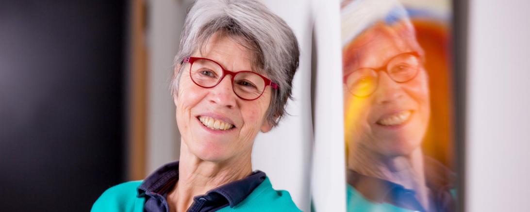 Auf dem Bild zu sehen Eva Münsinger.