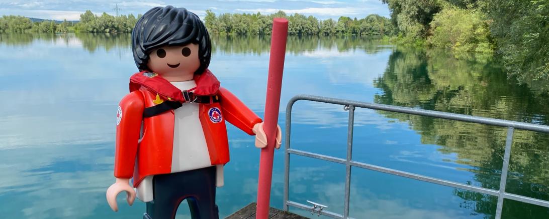 Wasserwacht-Playmobilfigur 